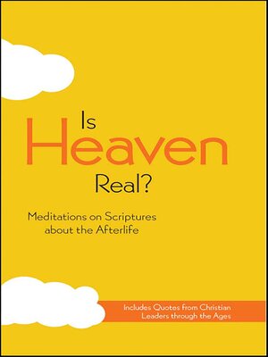 cover image of Is Heaven Real?
